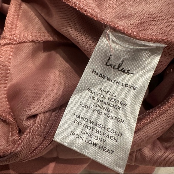 Lulus Immaculate Excellence Pink Sleeveless Ruffled Tulip Maxi Dress Size Small - Picture 16 of 16